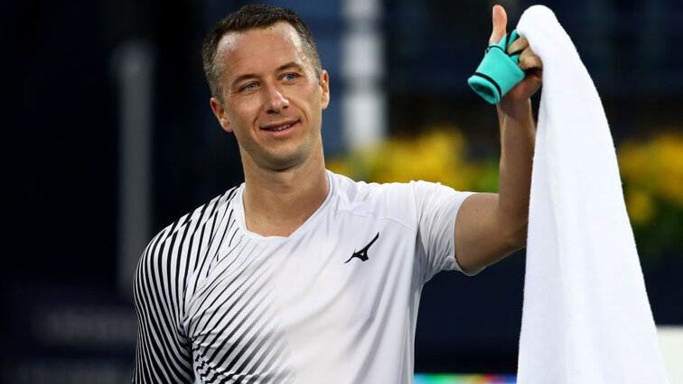 Philipp Kohlschreiber also chatted out of the sewing box