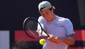 Joel Schwärzler muss in Mauthausen gleich gegen die Nummer vier ran