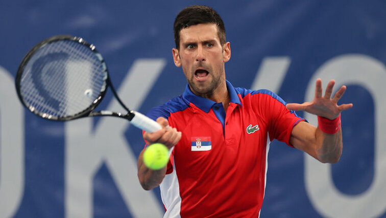 Novak Djokovic goes on a medal hunt with Nina Stojanovic