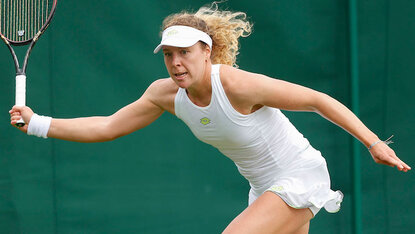 Anna-Lena Friedsam ist in Wimbledon ausgeschieden Anna-Lena Friedsam ist in Wimbledon ausgeschieden