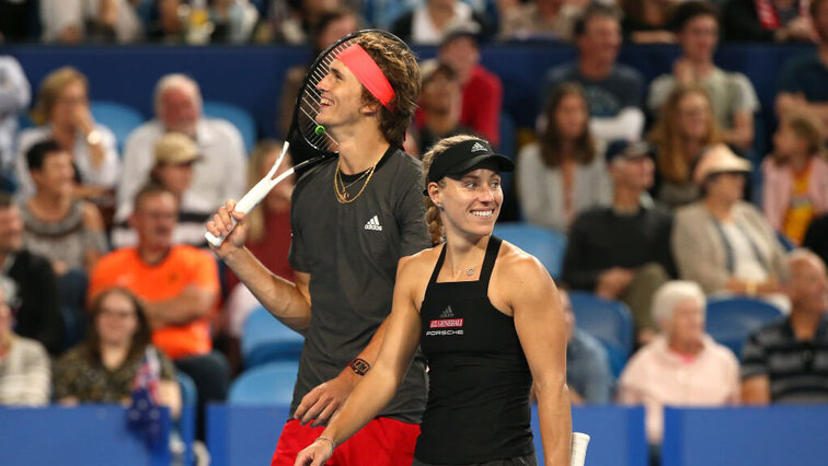 Alexander Zverev und Angelique kerber werden den Saisonauftakt gemeinsam bestreiten- Alexander Zverev und Angelique kerber werden den Saisonauftakt gemeinsam bestreiten-