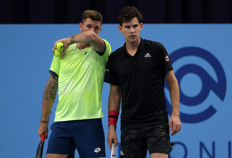 Dennis Novak und Dominic Thiem spielen für Österreich 