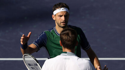 Grigor Dimitrov und Daniil Medvedev treffen sich bereits zum elften Mal auf der Tour Grigor Dimitrov und Daniil Medvedev treffen sich bereits zum elften Mal auf der Tour