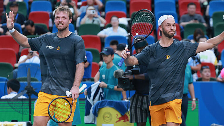 Kevin Krawietz und Tim Pütz haben in Shanghai ihren ersten 1000er-Titel geholt Kevin Krawietz und Tim Pütz haben in Shanghai ihren ersten 1000er-Titel geholt