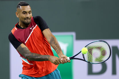 Nick Kyrgios trifft in Indian Wells auf Casper Ruud Nick Kyrgios trifft in Indian Wells auf Casper Ruud