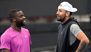 Frances Tiafoe und Nick Kyrgios werden in Washington gemeinsam im Doppel antreten