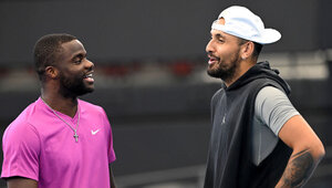 Frances Tiafoe und Nick Kyrgios werden in Washington gemeinsam im Doppel antreten