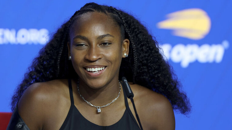 Coco Gauff wird die este Night Session 2023 im Arthur Ashe Stadium eröffnen Coco Gauff wird die este Night Session 2023 im Arthur Ashe Stadium eröffnen