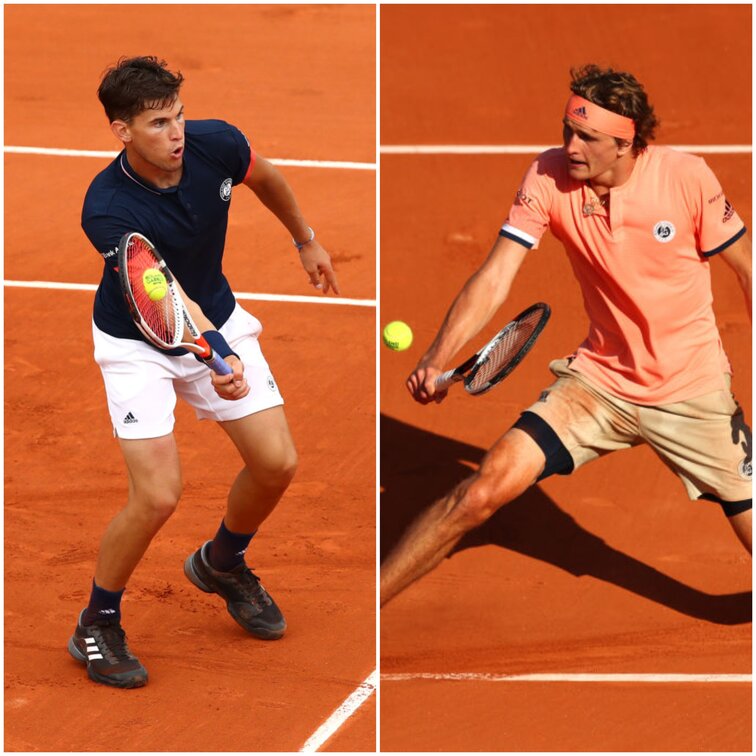 Dominic Thiem und Alexander Zverev werden in Monte Carlo auch im Doppel spielen Dominic Thiem und Alexander Zverev auf Sand