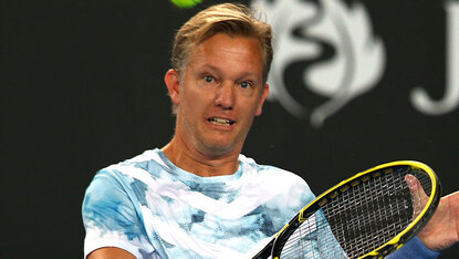 Thomas Johansson hat mit Sorana Cirstea gerade einen starken Lauf Thomas Johansson hat mit Sorana Cirstea gerade einen starken Lauf