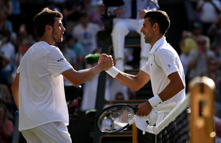 Cameron Norrie sieht Novak Djokovic in der kommenden Saison als absolute Benchmark Cameron Norrie sieht Novak Djokovic in der kommenden Saison als absolute Benchmark