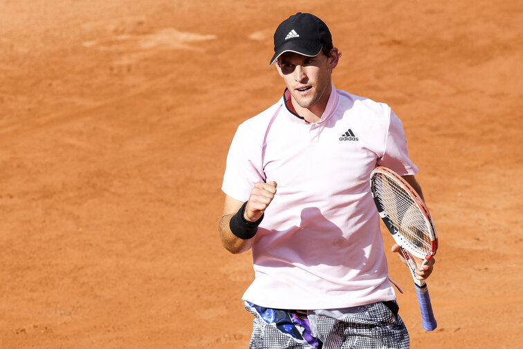 Dominic Thiem steht in Monte-Carlo in Runde zwei Dominic Thiem steht in Monte-Carlo in Runde zwei