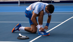 Bewegen wie Novak Djokovic? Dann sollte man zu ASICS-Schuhen greifen