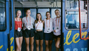 Leonie Rabl, Ekaterina Perelygina, Arabella Koller, Julia Grabher, Sinja Kraus