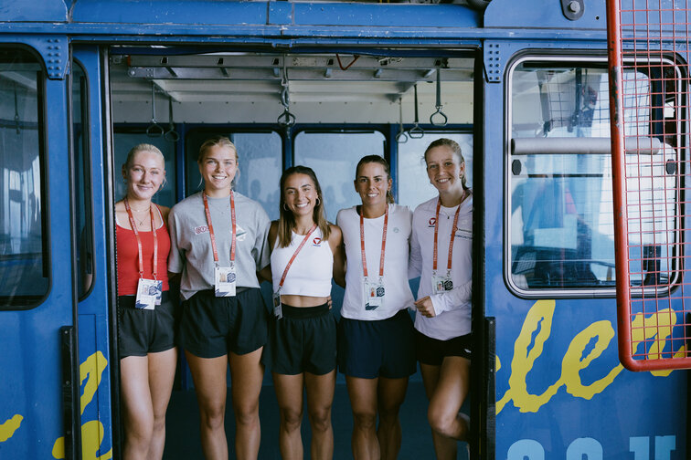 Leonie Rabl, Ekaterina Perelygina, Arabella Koller, Julia Grabher, Sinja Kraus