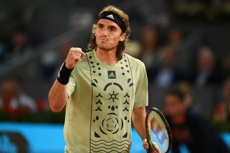 Stefanos Tsitsipas steht in Madrid im Halbfinale Stefanos Tsitsipas is in the semifinals in Madrid