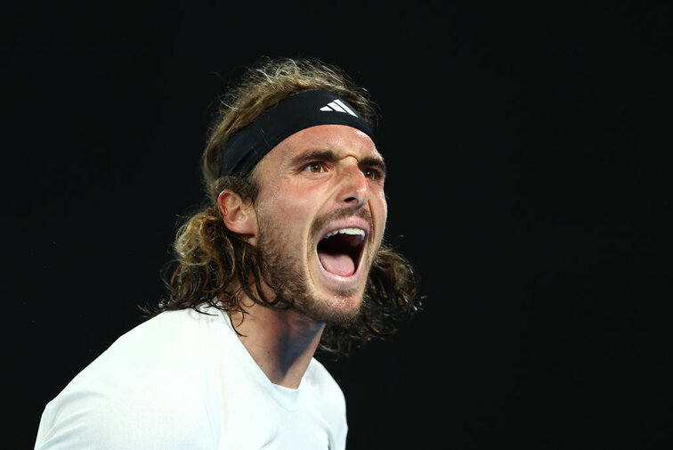 Stefanos Tsitsipas steht nach einem Sieg über Jiri Lehecka im Halbfinale der Australian Open 2023