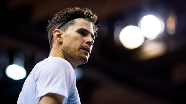 Dominic Thiem am Samstag in Rijeka Dominic Thiem am Samstag in Rijeka