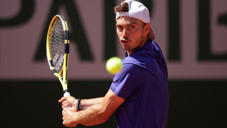 Maximilian Marterer was eliminated from the French Open