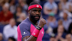 Frances Tiafoe hat auch optosch mal wieder überzeugt