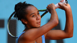 WTA Straßburg: Leylah Fernandez von eigenem Vater rüde zurechtgewiesen