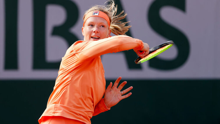 Kiki Bertens showed a great fight in Roland Garros