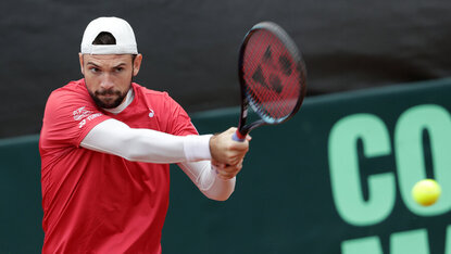 Jurij Rodionov schlägt in dieser Woche beim Challenger in Cherbourg auf. Jurij Rodionov schlägt in dieser Woche beim Challenger in Cherbourg auf.