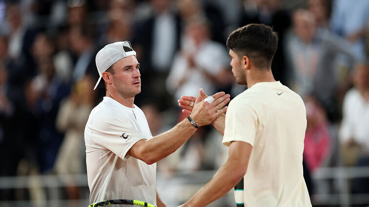 Tommy Paul (li.) und Carlos Alcaraz kennen sich bereits aus vorherigen Duellen auf der Tour.
