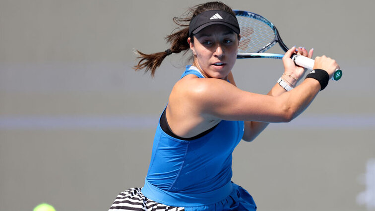 Topfavoritin Jessica Pegula gab sich im Halbfinale in Seoul keine Blöße. Topfavoritin Jessica Pegula gab sich im Halbfinale in Seoul keine Blöße.