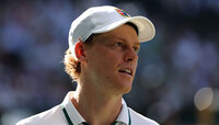 Jannik Sinner spielte zuletzt in Wimbledon