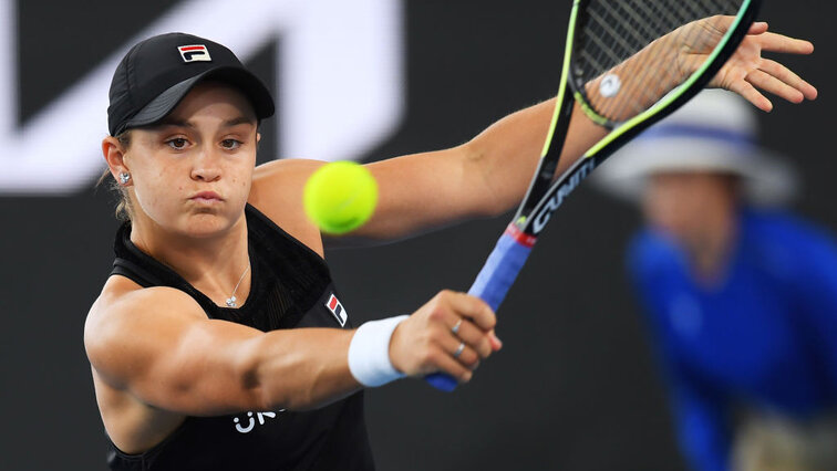 Ashleigh Barty won the title in Adelaide