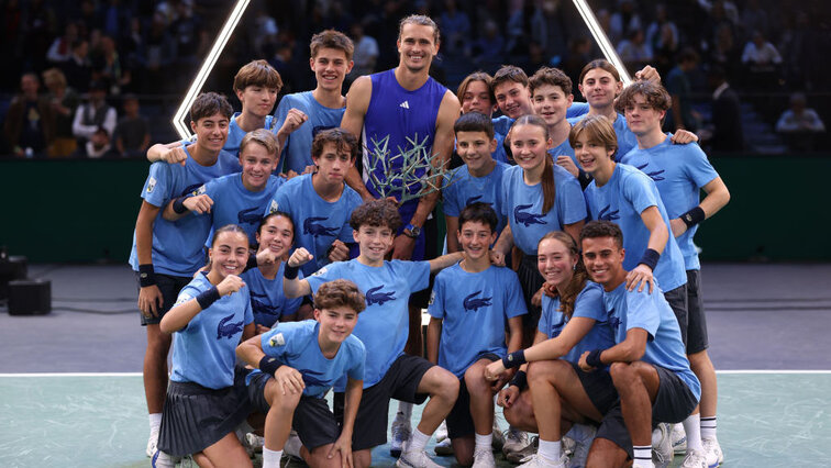 Im vergangenen Jahr hat Alexander Zverev in Paris-Bercy den Titel geholt Im vergangenen Jahr hat Alexander Zverev in Paris-Bercy den Titel geholt