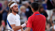 Stefanos Tsitsipas und Novak Djokovic treffen heute in Wimbledon aufeinander