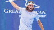 Stefanos Tsitsipas ist in Winston-Salem erfolgreich gestartet