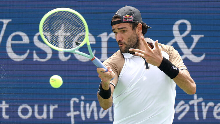 Matteo Berrettini steht in der ersten Runde das Kräftemesse mit Ugo Humbert bevor. Matteo Berrettini steht in der ersten Runde das Kräftemesse mit Ugo Humbert bevor.