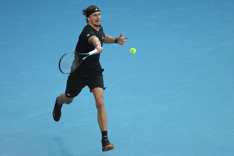 Alexander Zverev fertigte Corentin Moutet ab Alexander Zverev fertigte Corentin Moutet ab