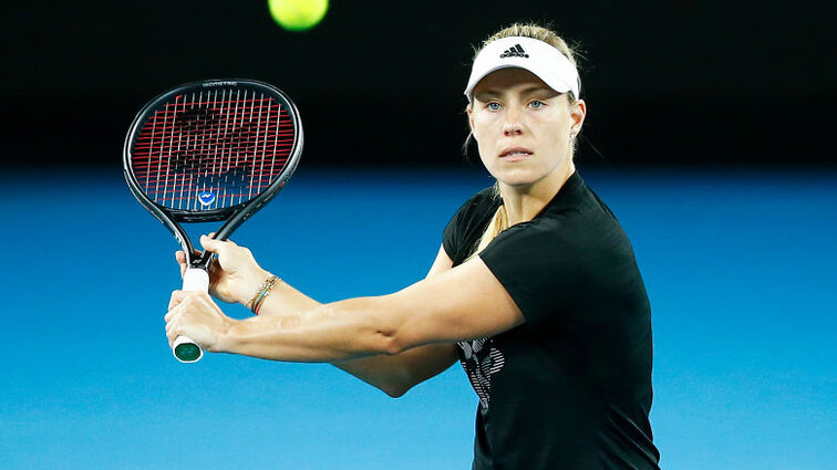 Angelique Kerber recently had to give up in Adelaide