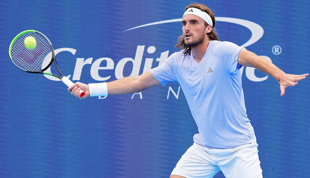 Stefanos Tsitsipas hat in Cincinnati einen erfolgreichen Start hingelegt