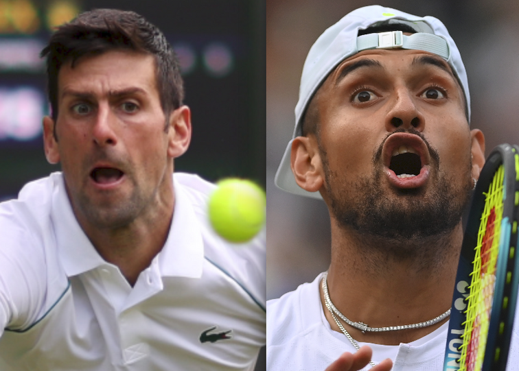 Novak Djokovic, Nick Kyrgios