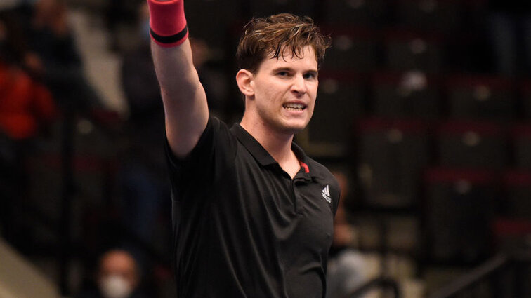 Dominic Thiem can greet his fans in the Stadthalle again on Tuesday