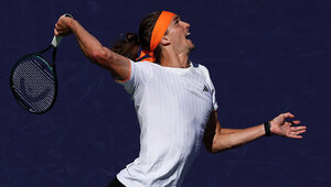 Alexander Zverev konnte sich auf seinen Aufschlag verlassen