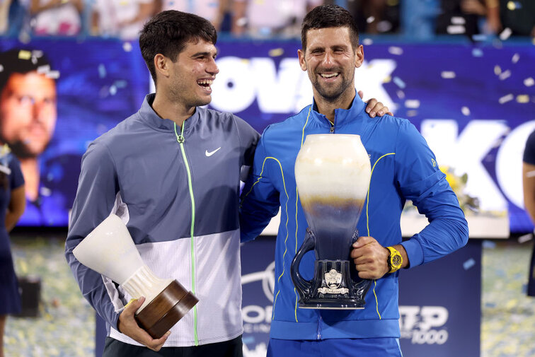Sehen sich Carlos Alcaraz und Novak Djokovic im Finale wieder?