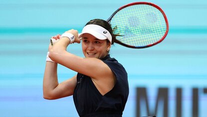 Mit einer furiosen Leistung stürmte Eva Lys beim WTA-1000-Event in Rom in die zweite Runde. Getty Images