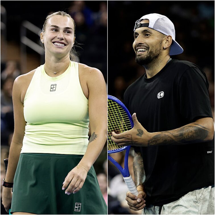 Aryna Sabalenka wird Nick Kyrgios fordern Aryna Sabalenka wird Nick Kyrgios fordern