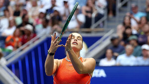 Aryna Sabalenka zeigte sich im US Open-Finale frustriert