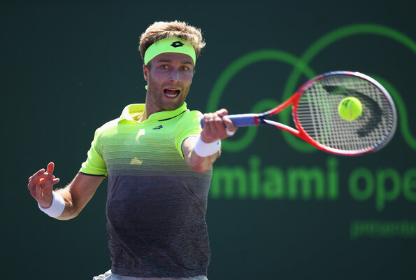 ... der Brite Liam Broady. Liam Broady