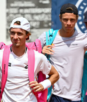 Lukas Neumayer und Joel Schwärzler zuletzt in Kitzbühel