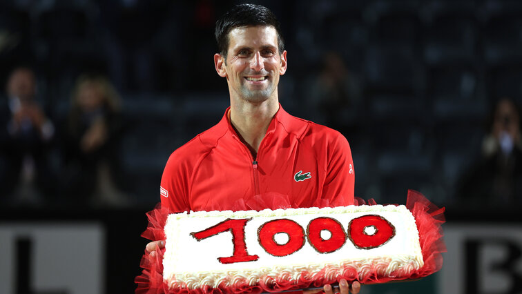 Novak Djokovic will have to do without a (public) cake today