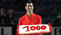 Novak Djokovic will have to do without a (public) cake today