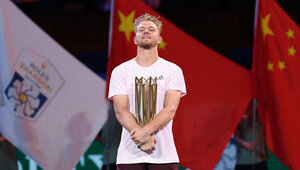 Alejandro Davidovich Fokina gewann in Shanghai seinen ersten Masters-Titel.